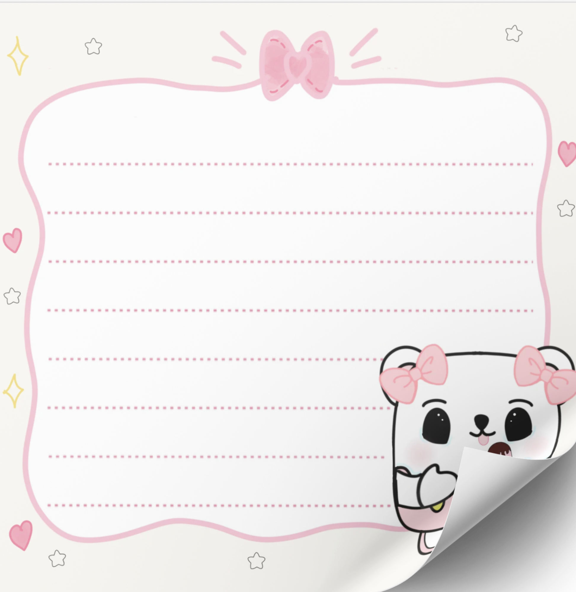 Mallowboo's Sweet Delight Notepad