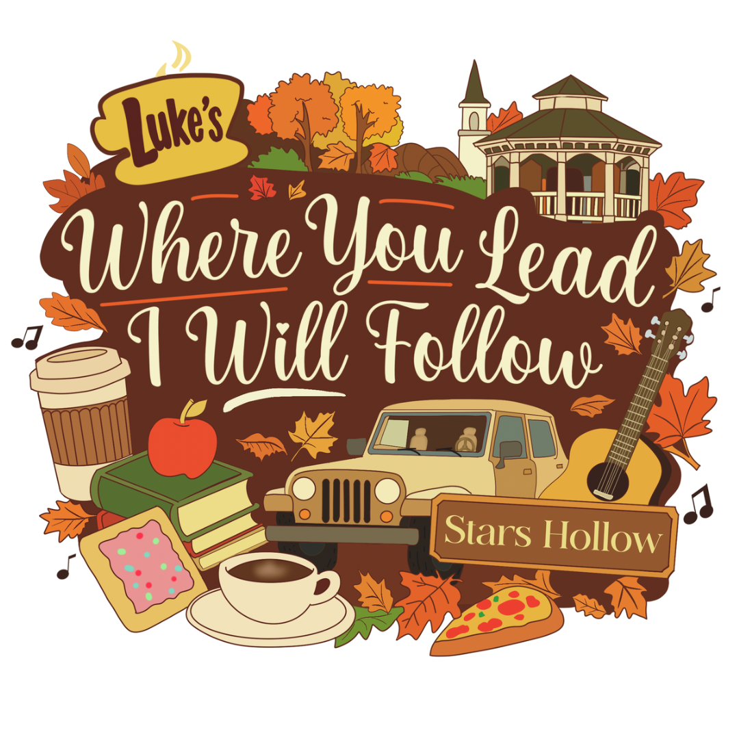 Stars Hollow 'Where You Lead I Will Follow' Sticker
