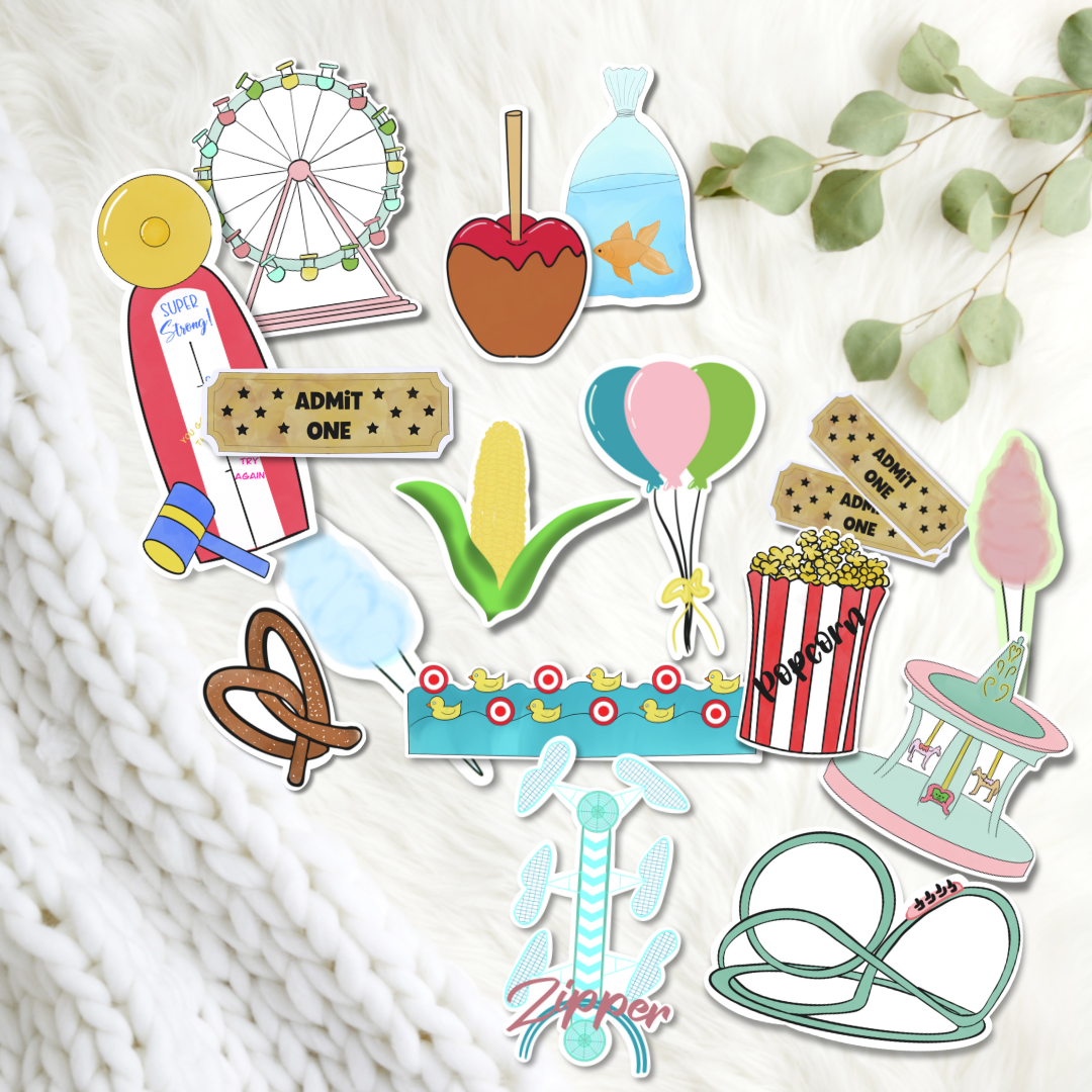 County Fair Sticker Set