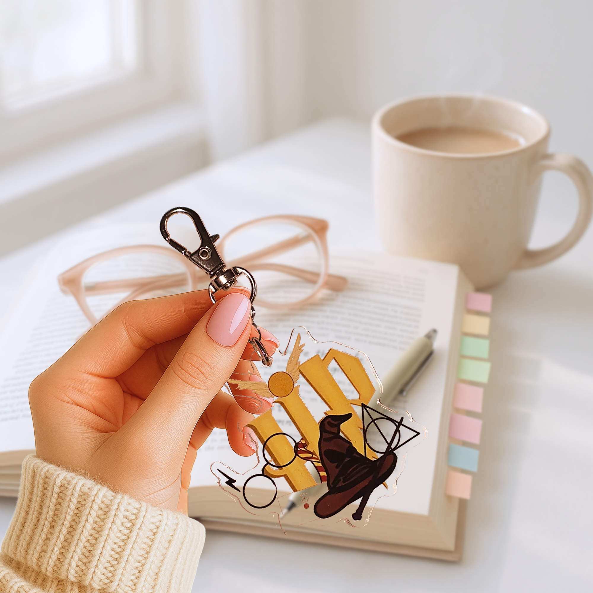 Harry Potter Inspired Keychain
