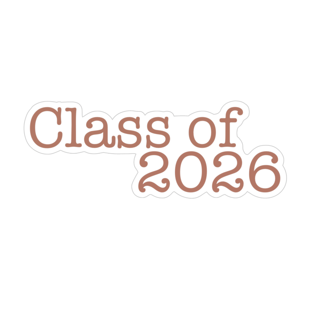 Customizable Class of 2026 Sticker