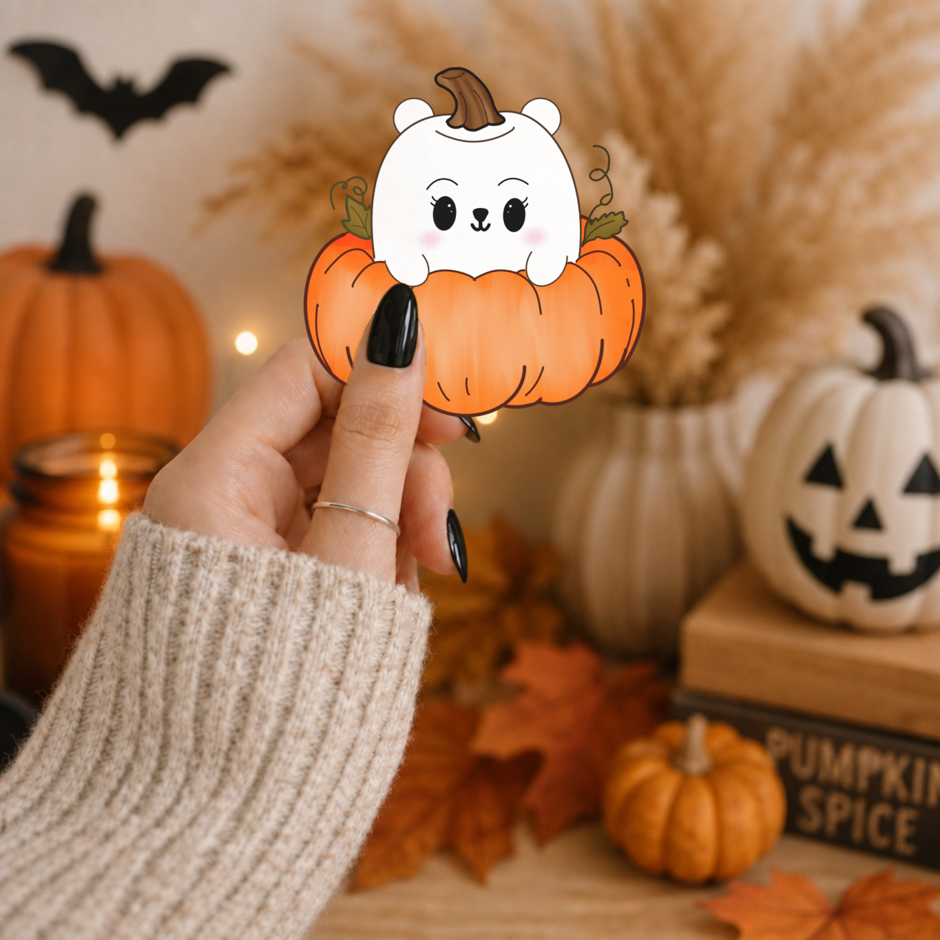 Mallowboo Pumpkin Surprise Sticker