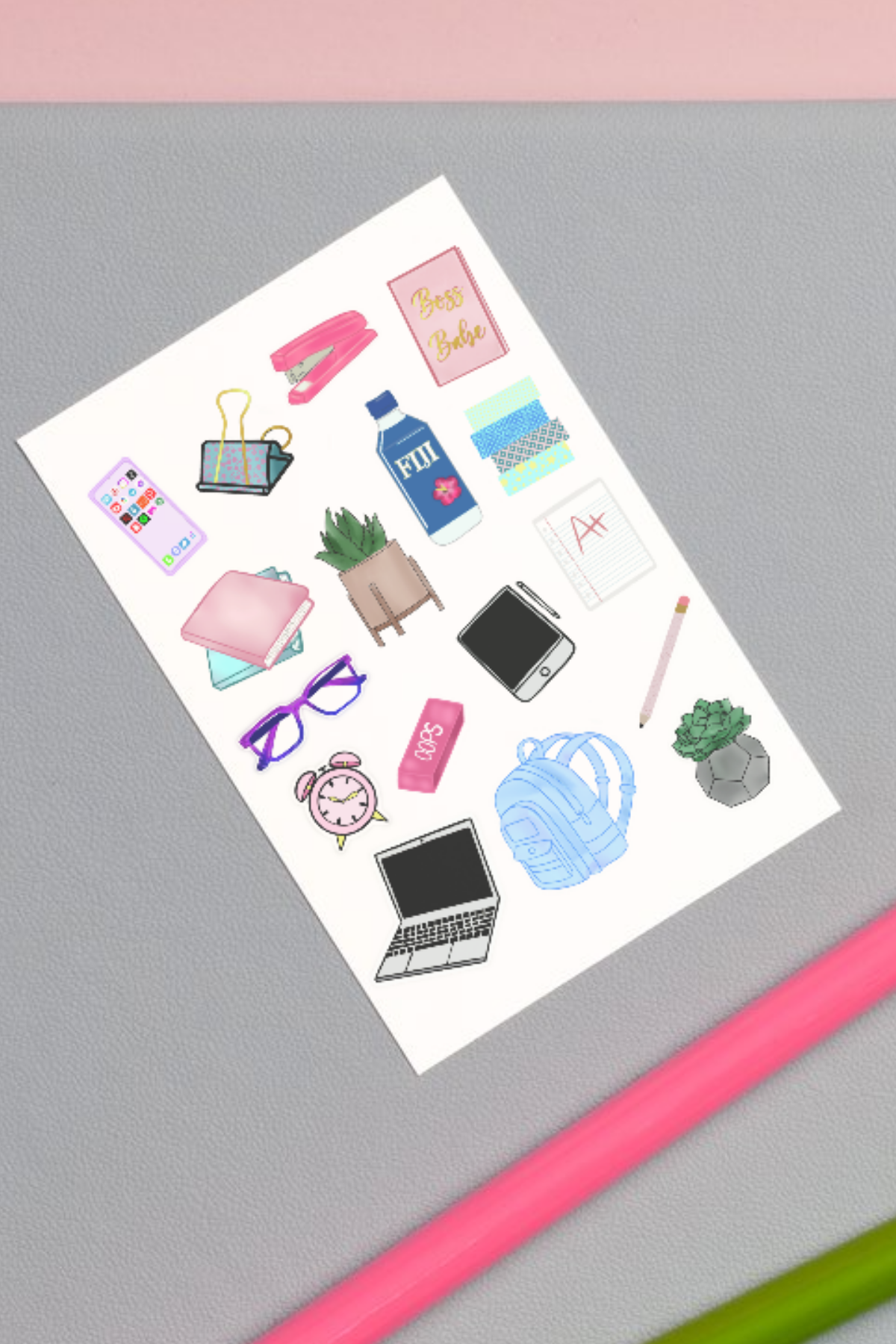 Boss Babe Sticker Sheet