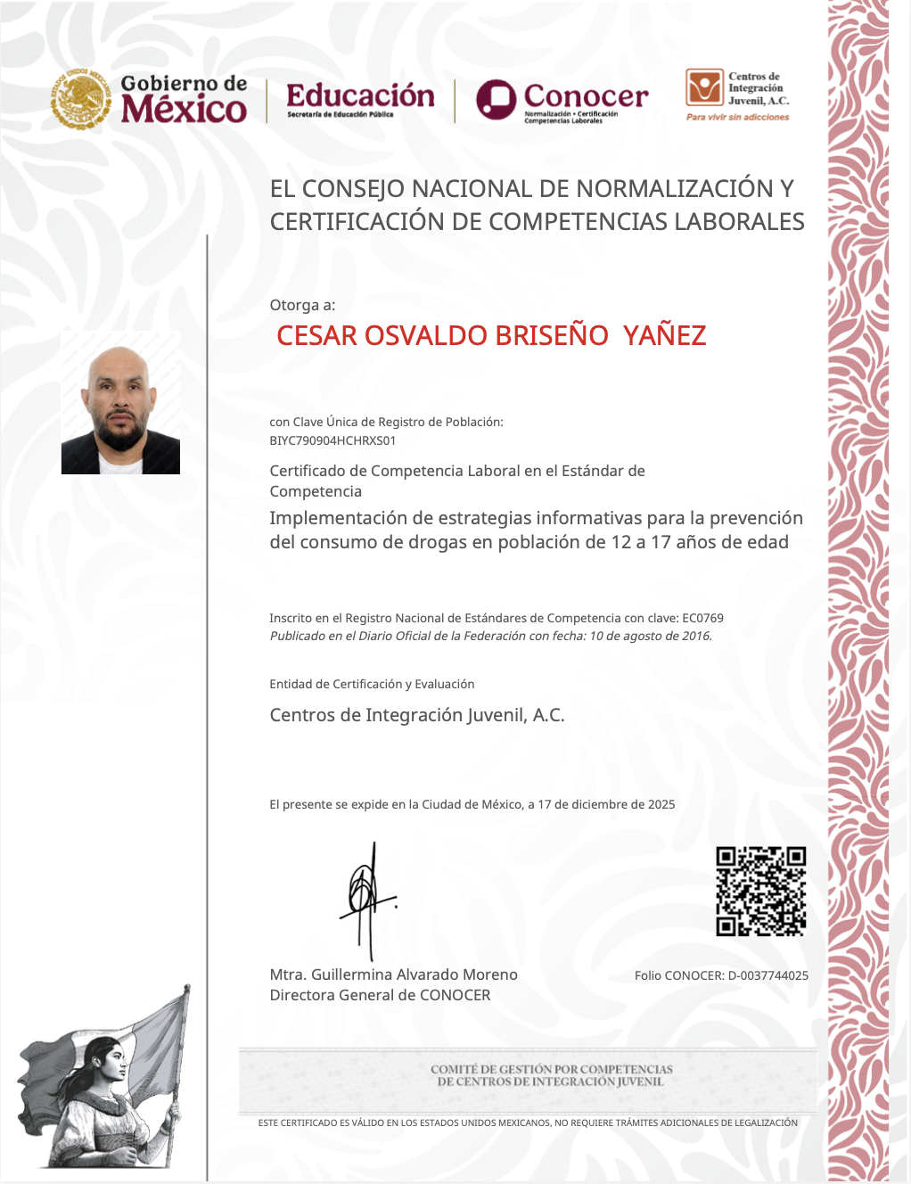 Prevención en Adicciones 
Norma Oficial Mexicana SEP