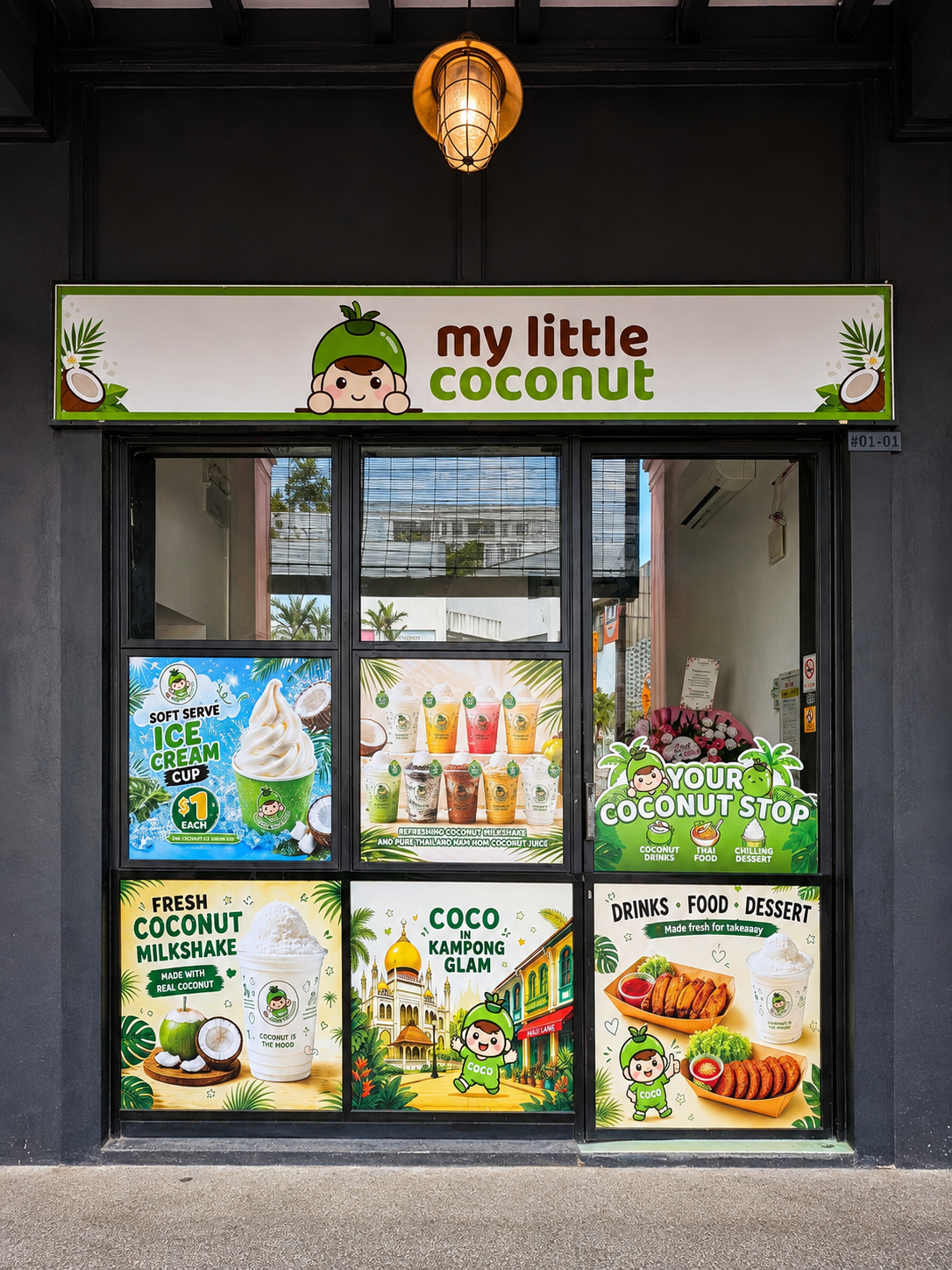 My Little Coconut  at 118 Arab Street Singapore