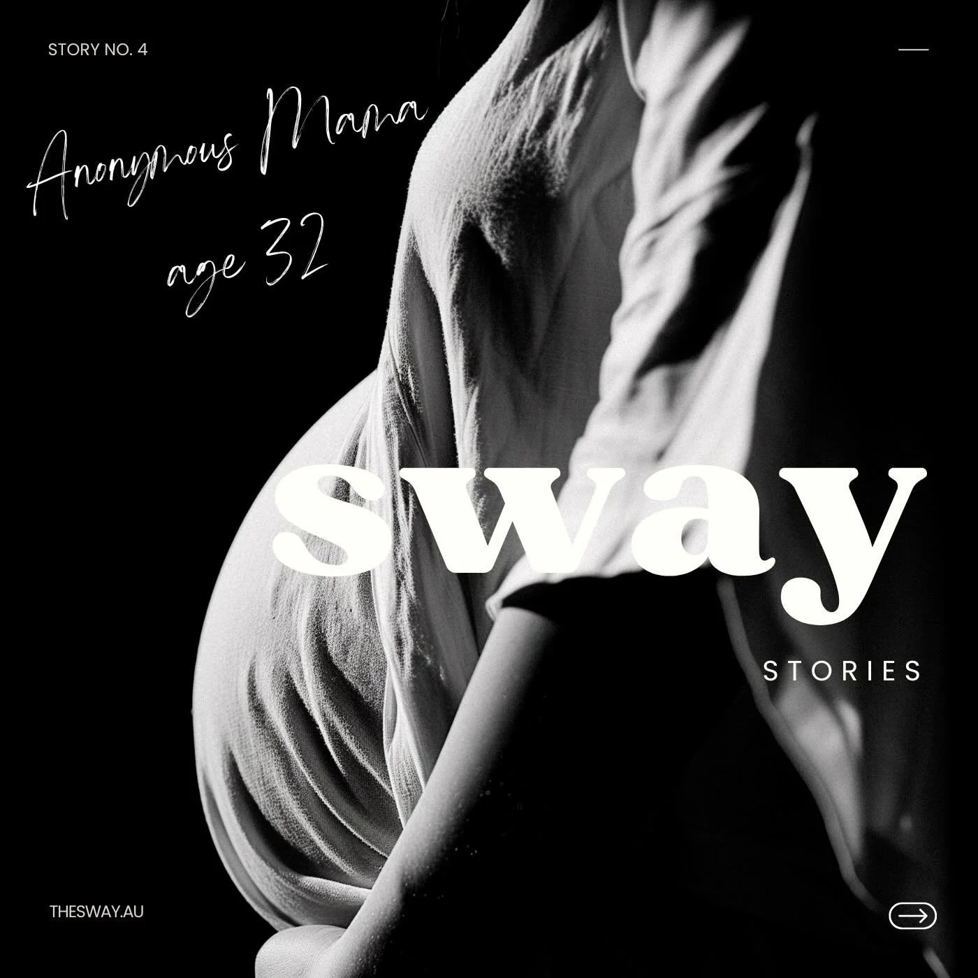 sway story no.4
anonymous mama, age 32
in my post partum era

The most surprising thing about mumming has been&hellip;

&ldquo;How relaxed I am. As a naturally anxious person I thought that would follow me into motherhood and become even worse but I 
