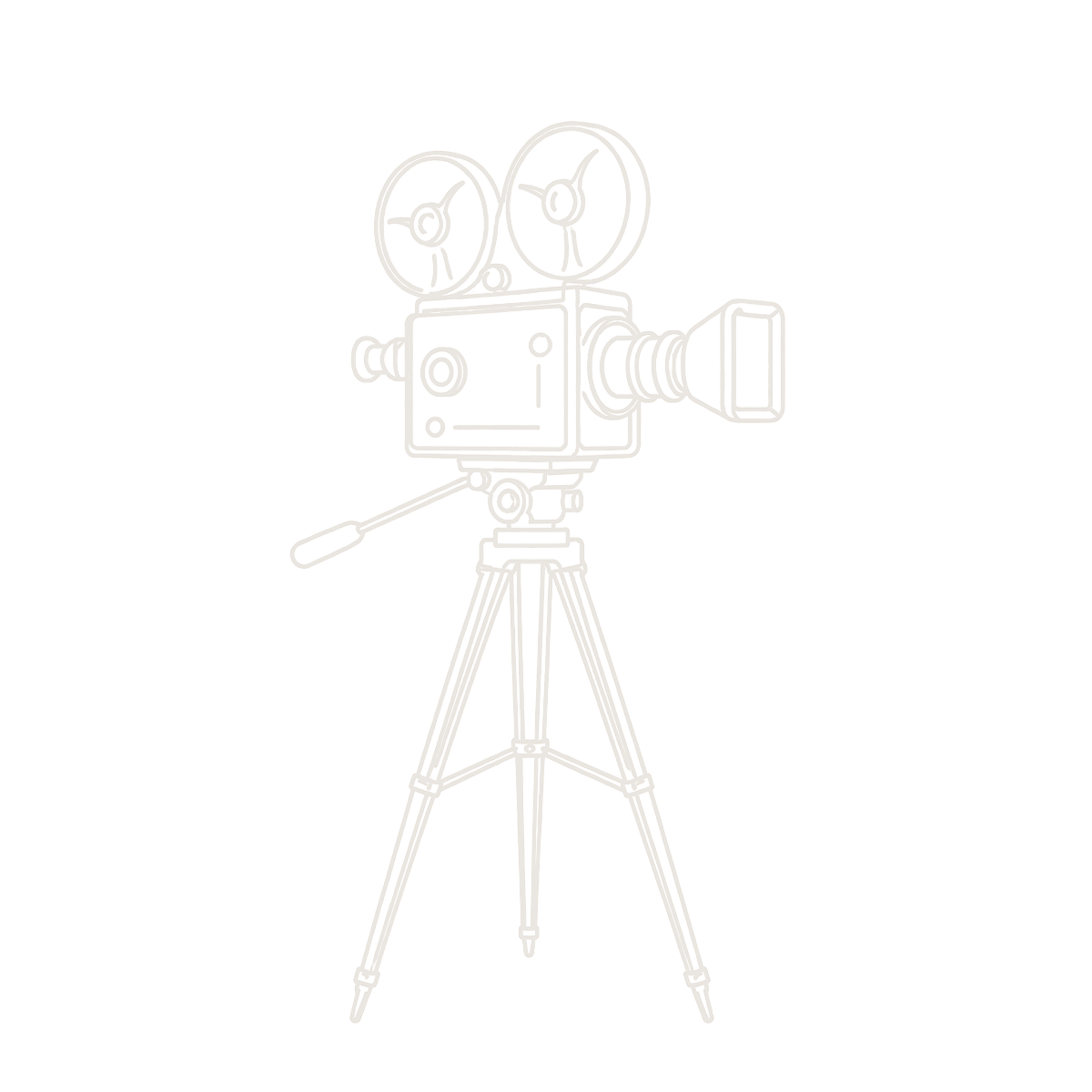 Vintage film camera icon for film and creative use at The Patterson