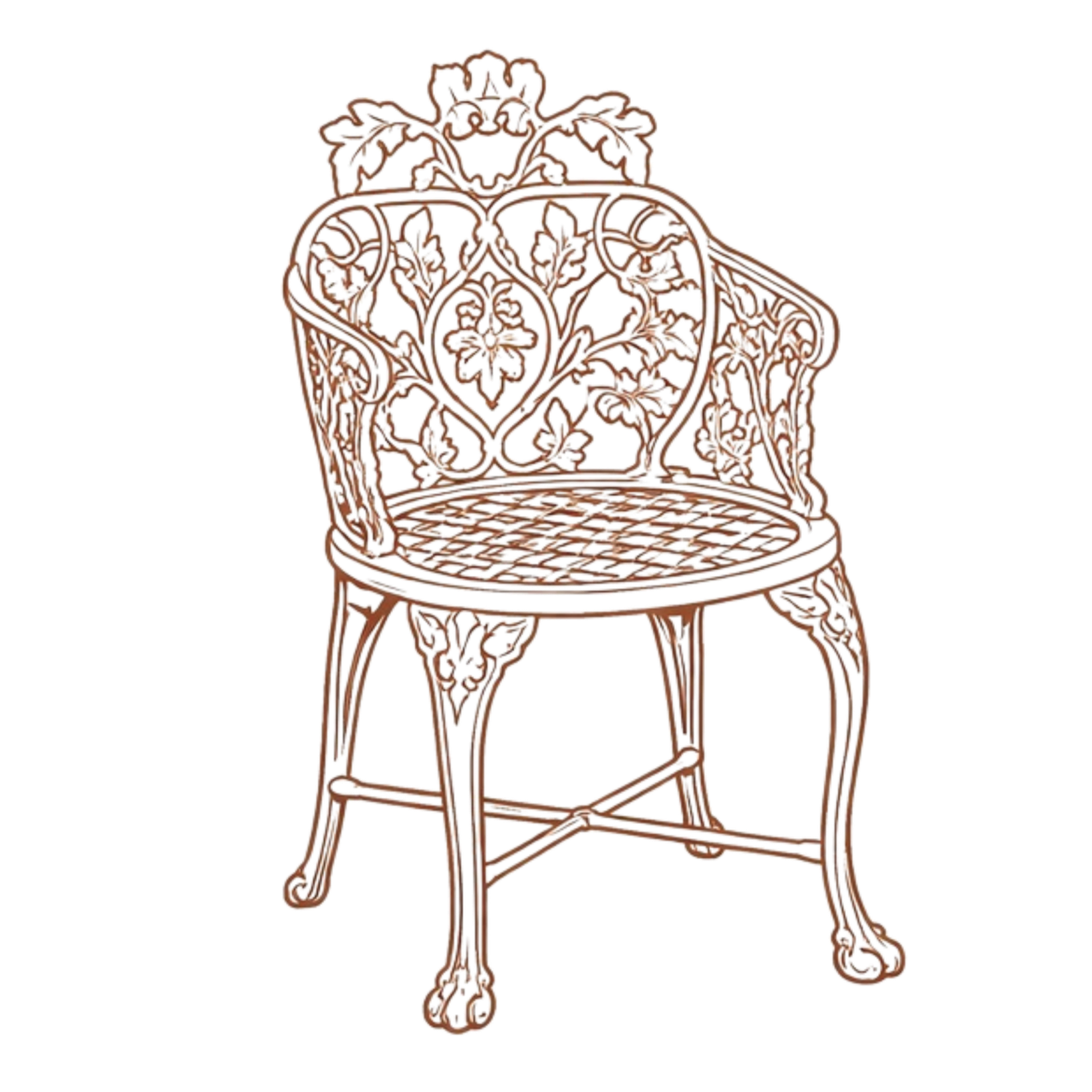Decorative Chair Illustration