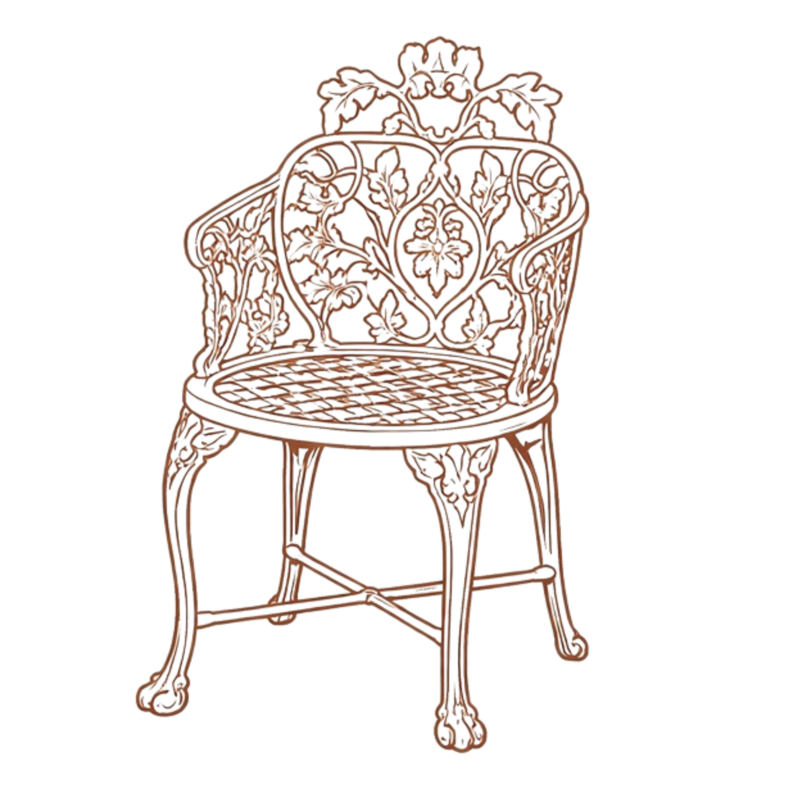Decorative Chair Illustration