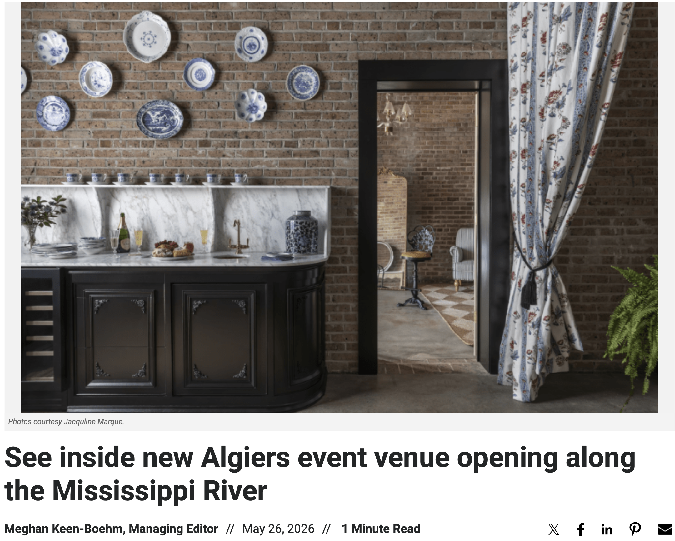New Orleans CityBusiness Article