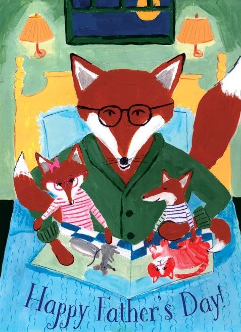 Father's Day - Foxes Reading
