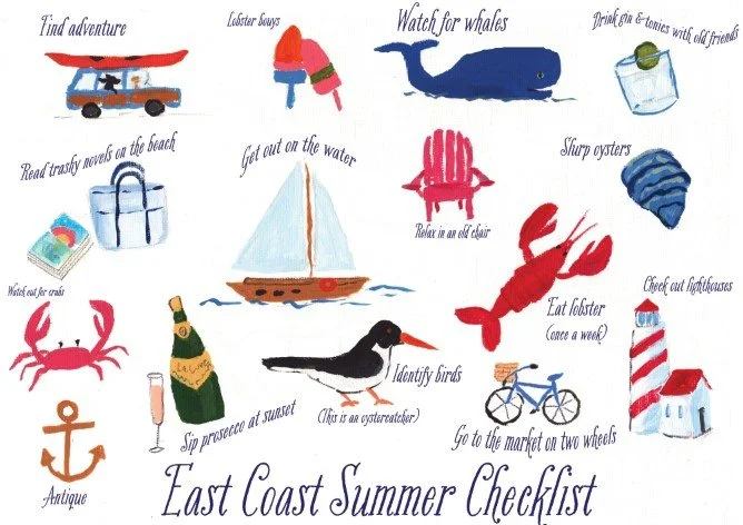 East Coast Summer Checklist