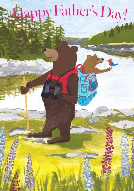 Father's Day - Hiking Bears