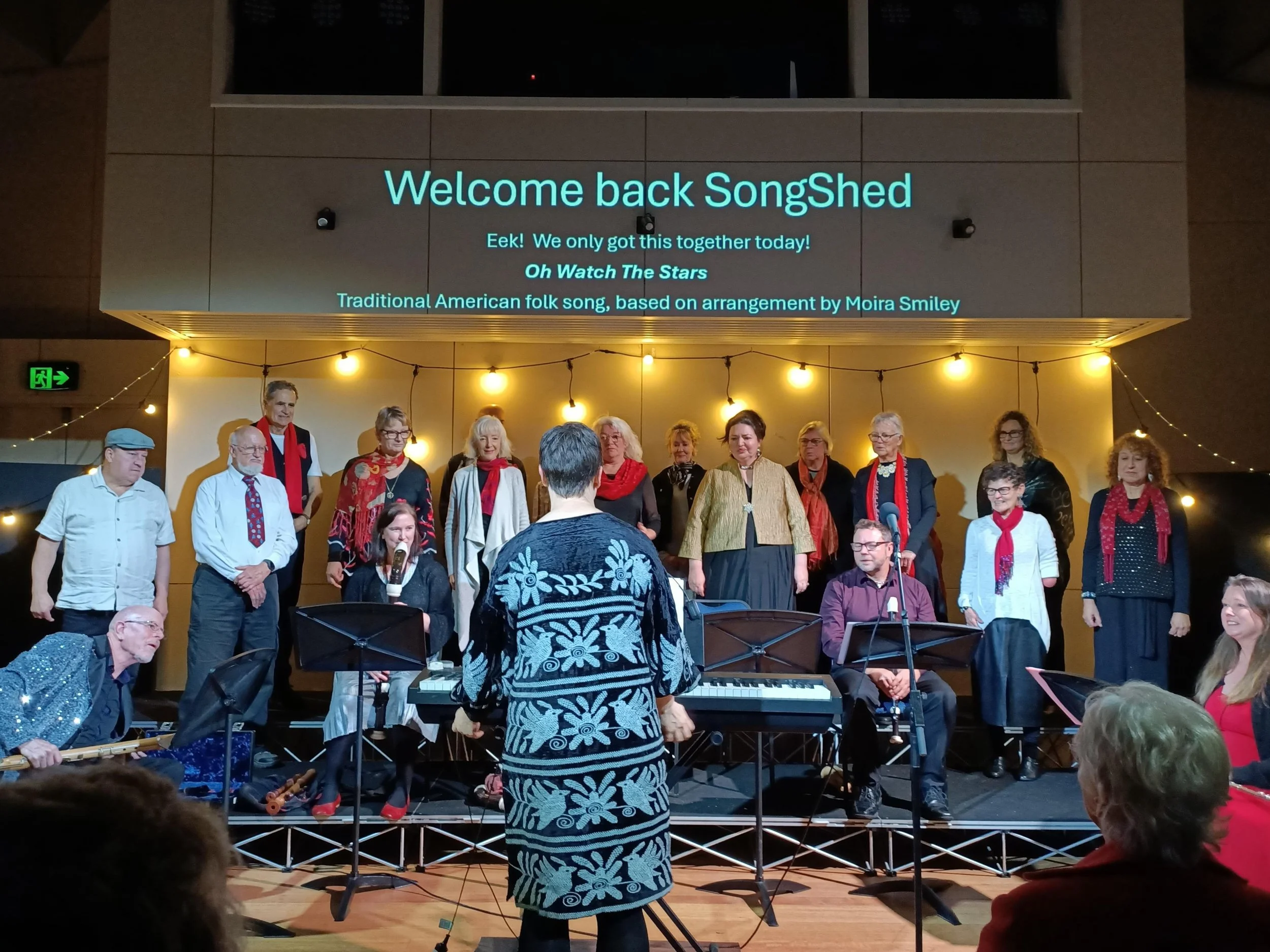 SongShed with Treble Makers for Oh Watch The Stars performance