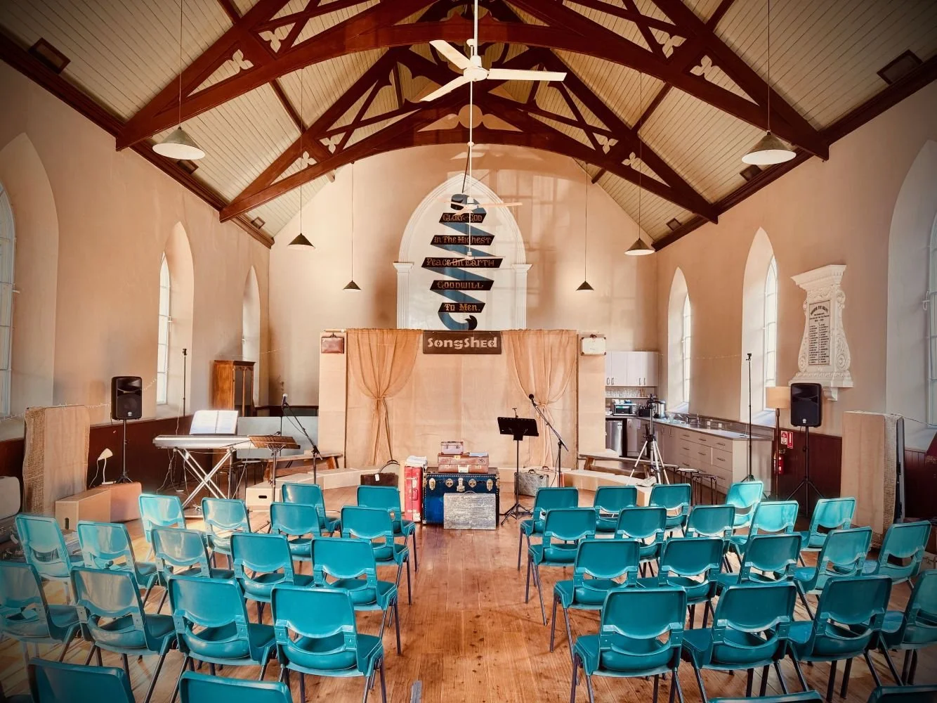 Oregon Hall Beechworth ready and waiting
