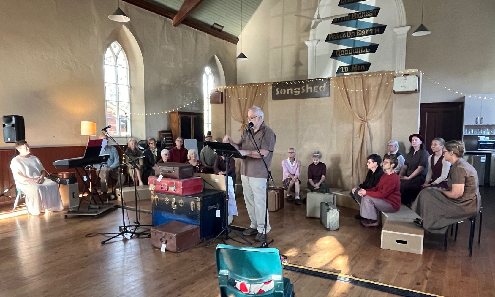 Frank Prem reading 
