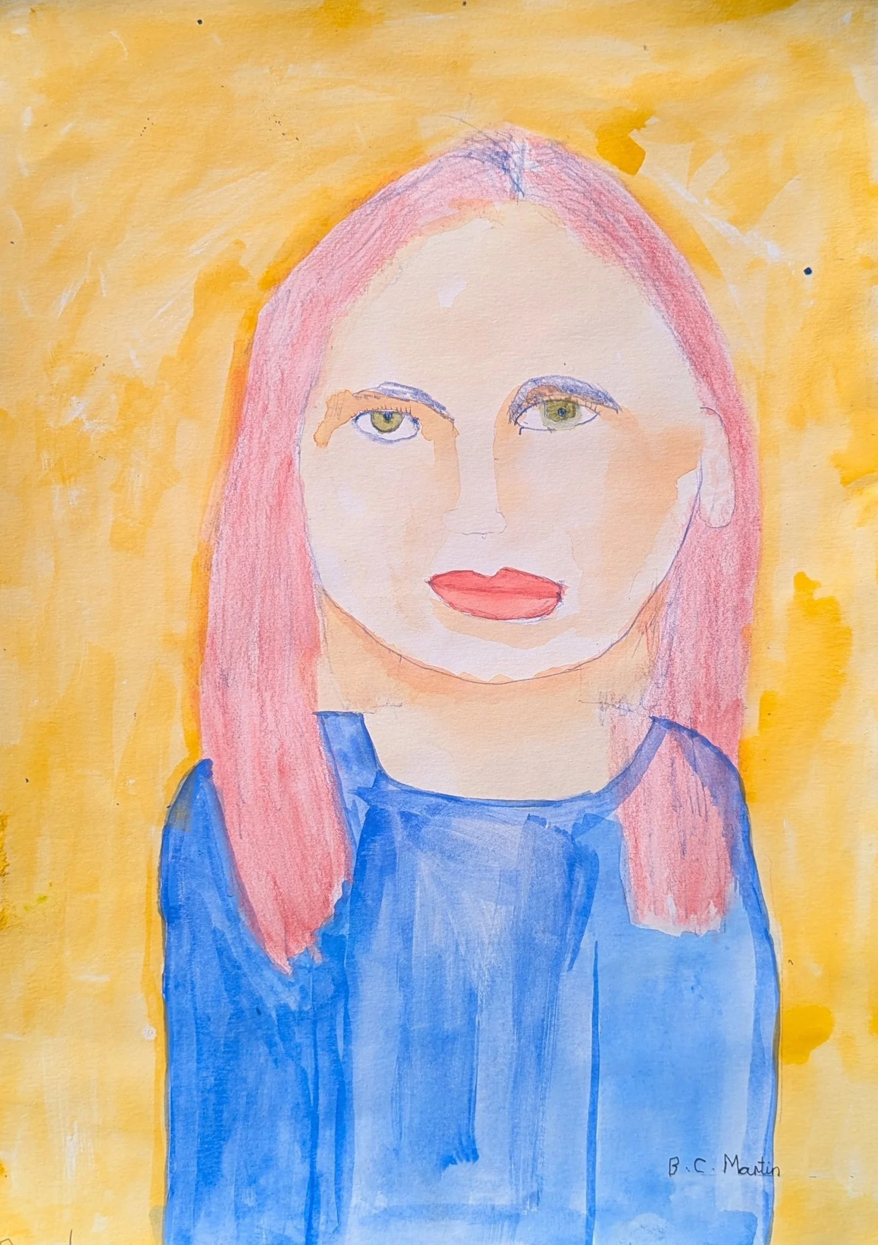 Girl in a Blue Top (2023)