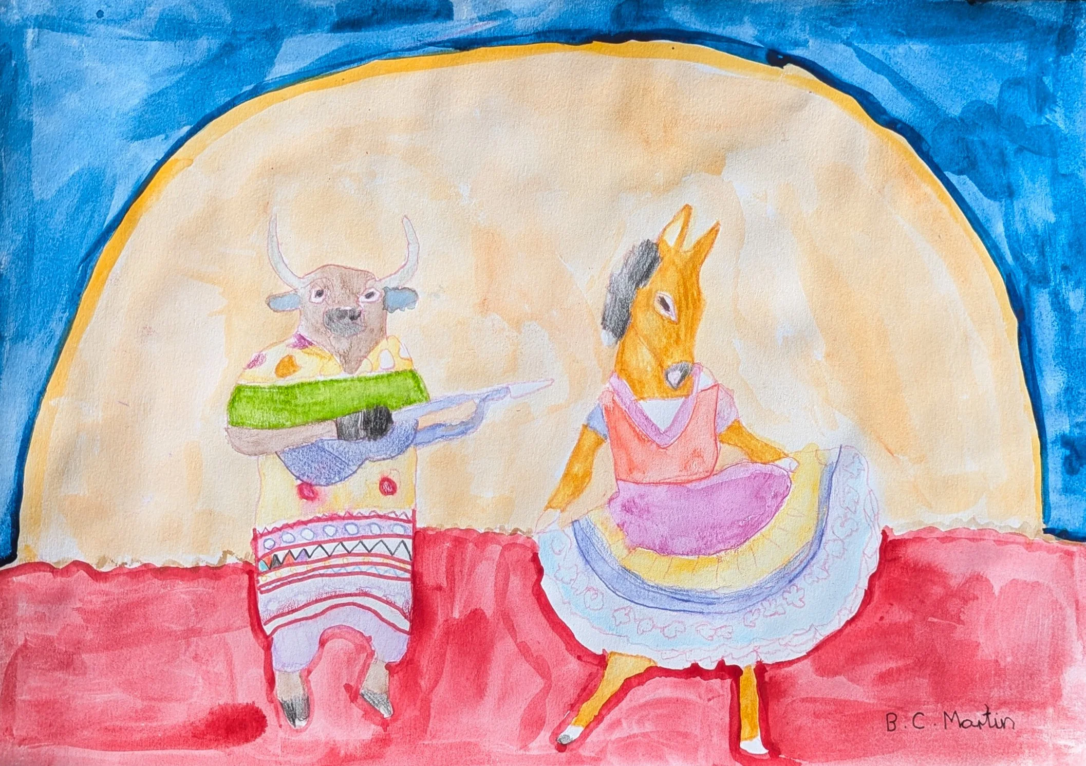 Dancing in Front of the Moon