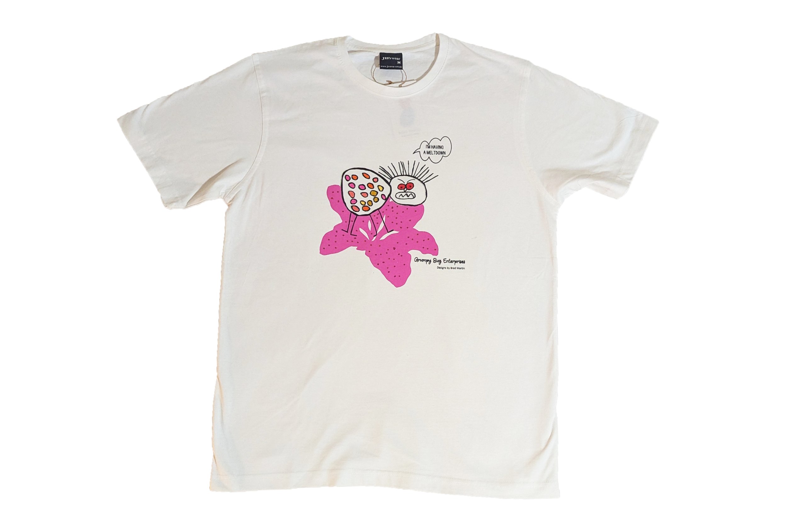 Medium Spike White T-Shirt