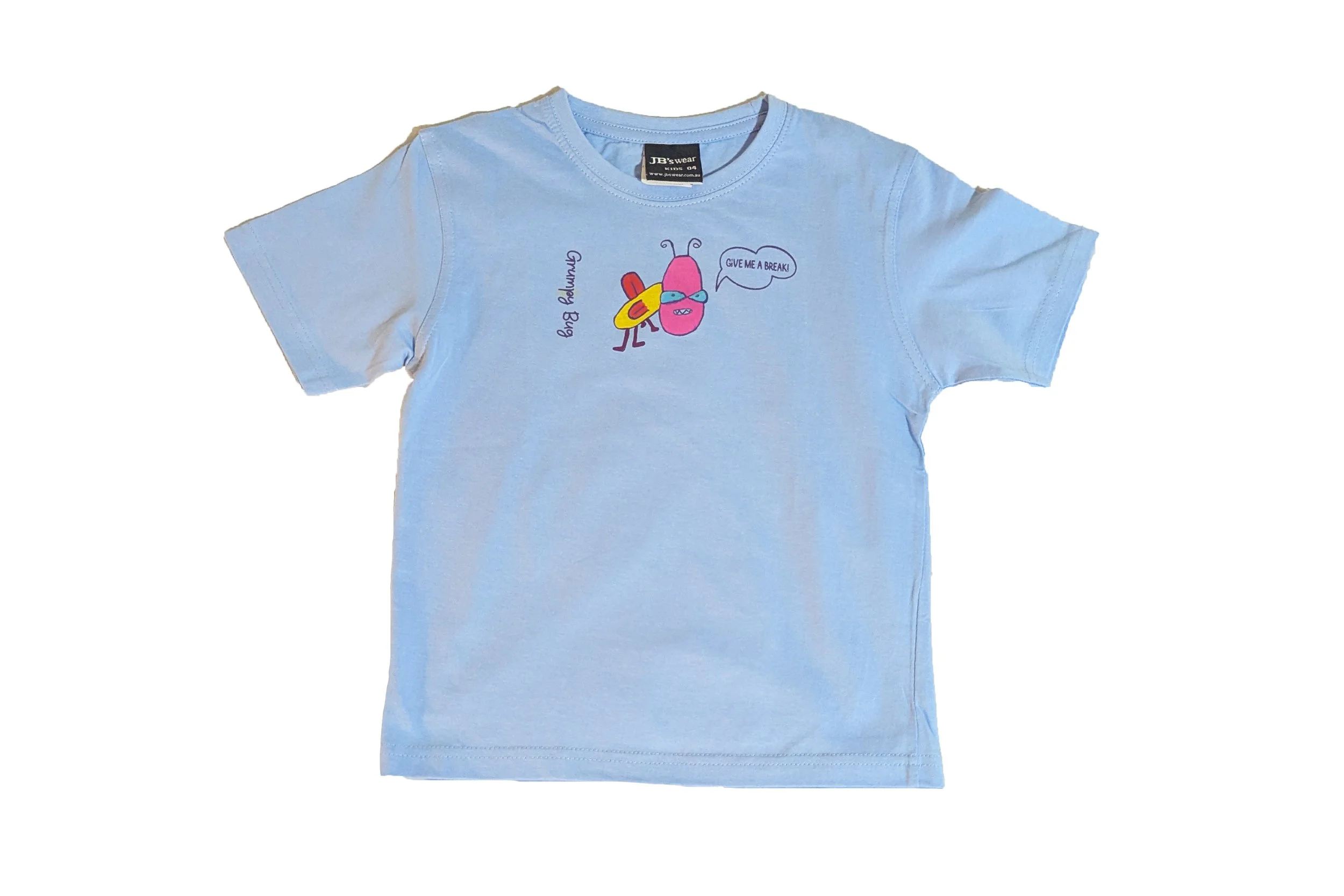 Children's 04 Lovebug Blue T-Shirt