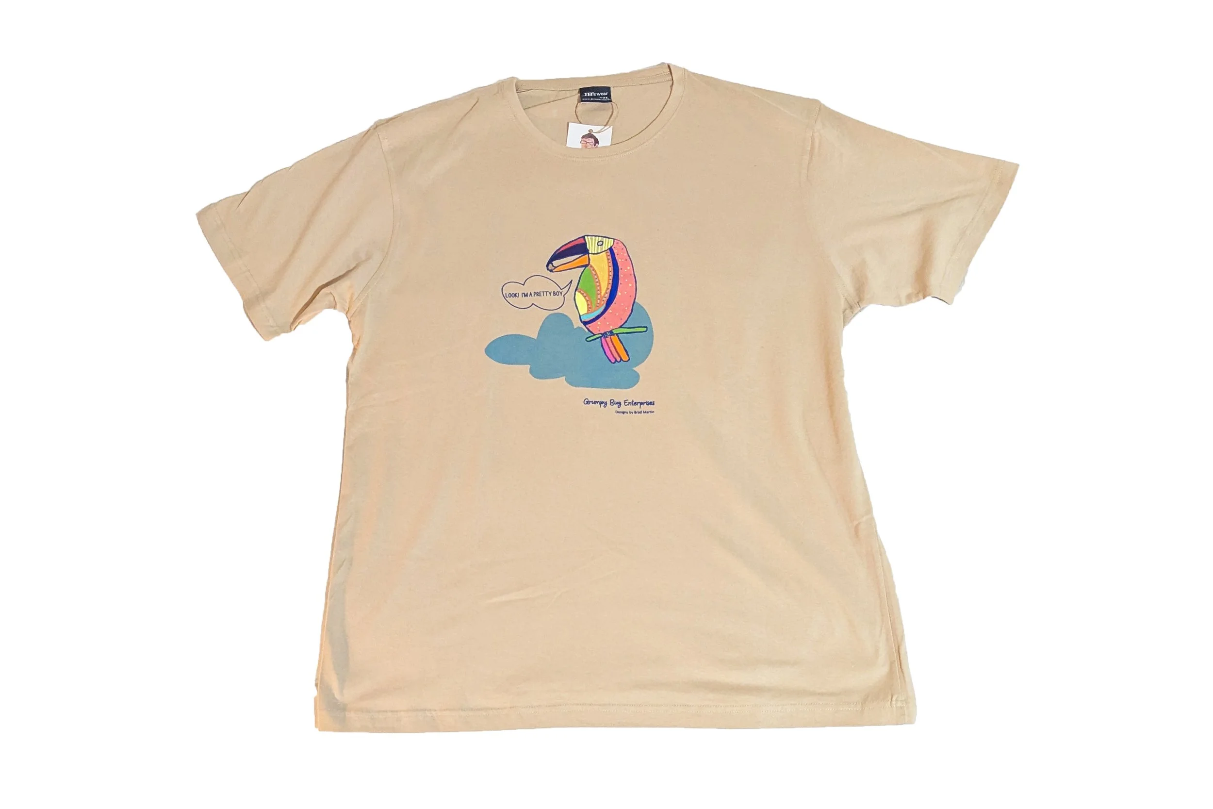 2 Extra Large Toucan Stone T-Shirt