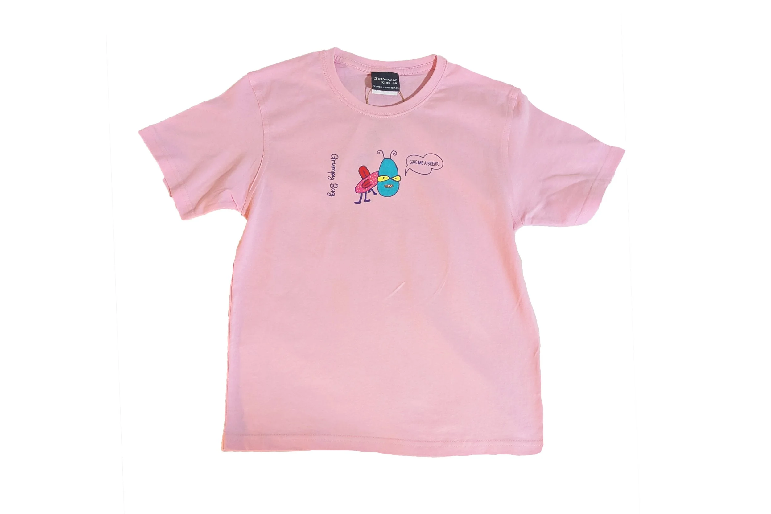 Children's 08 Lovebug Pink T-Shirt