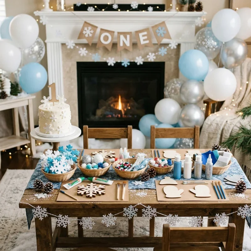 Winter Toddler Birthday Party Ideas