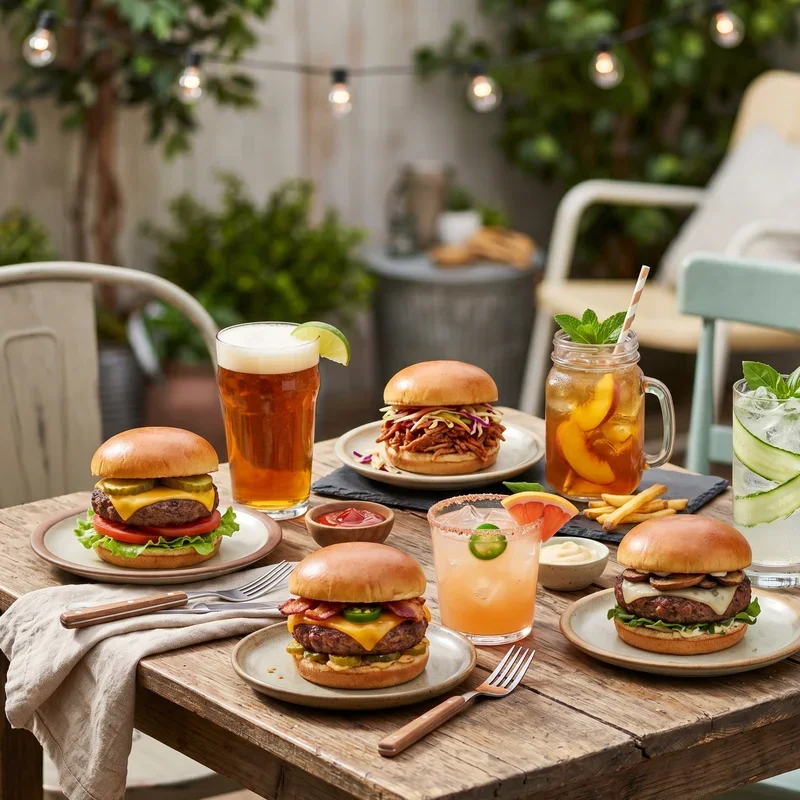 Hamburger Party Ideas