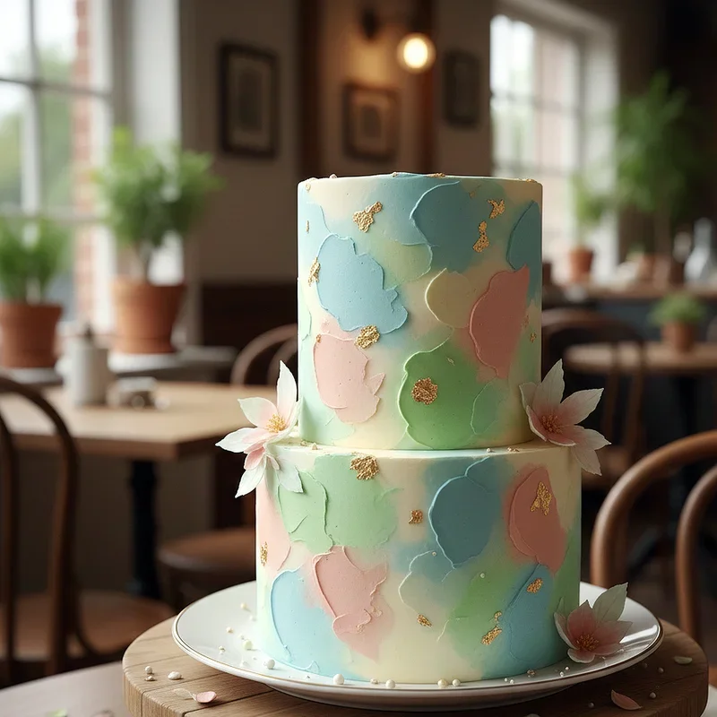 Paint Party Cake Ideas