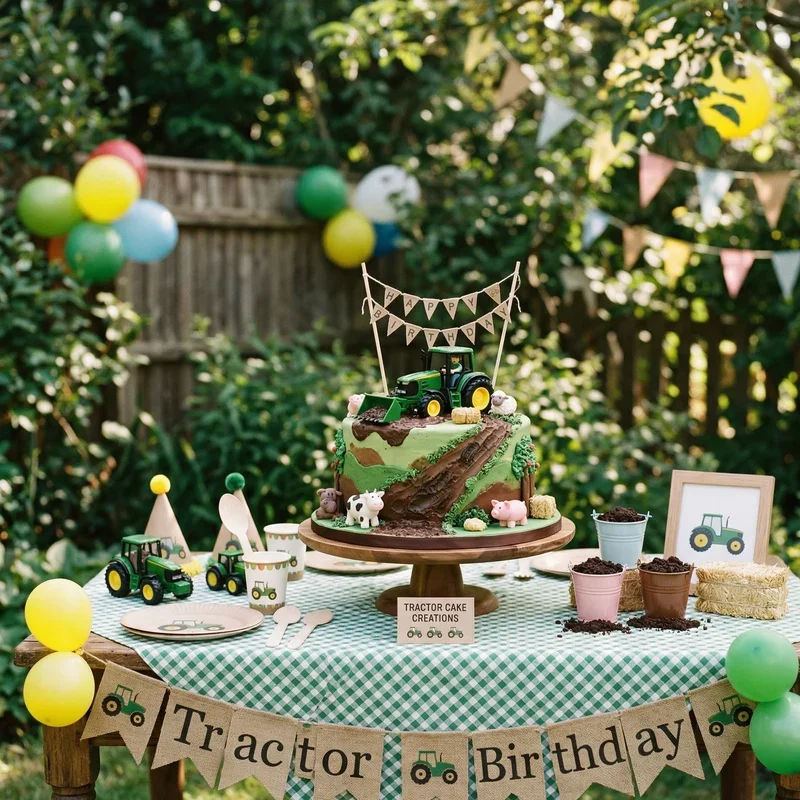 Tractor Birthday Party Ideas