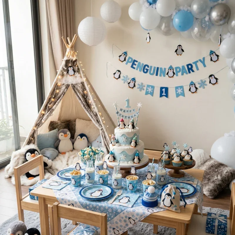Winter Toddler Birthday Party Ideas