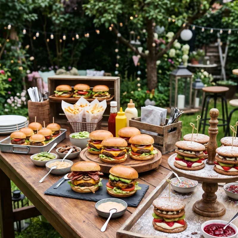 Hamburger Party Ideas