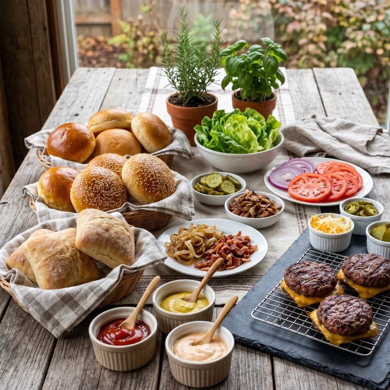 Hamburger Party Ideas
