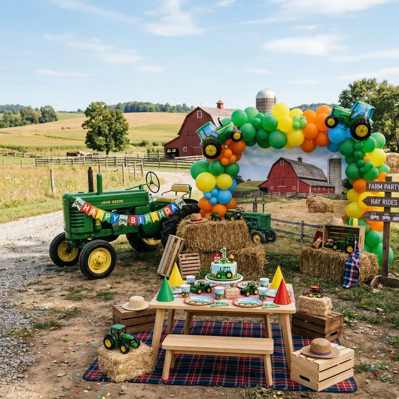 Tractor Birthday Party Ideas