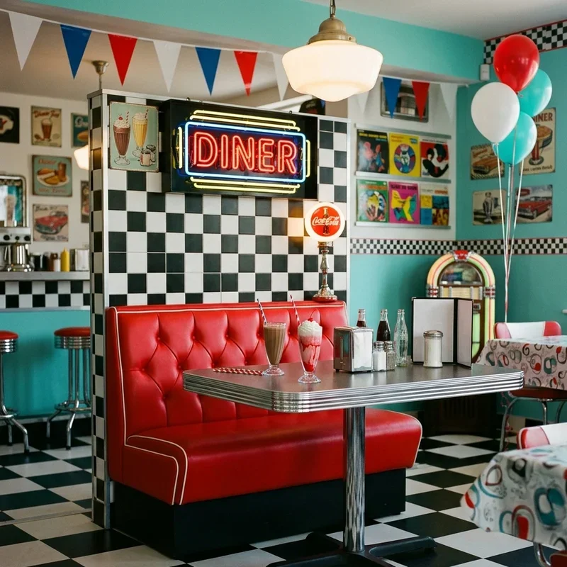 50s Theme Party Decorations Ideas