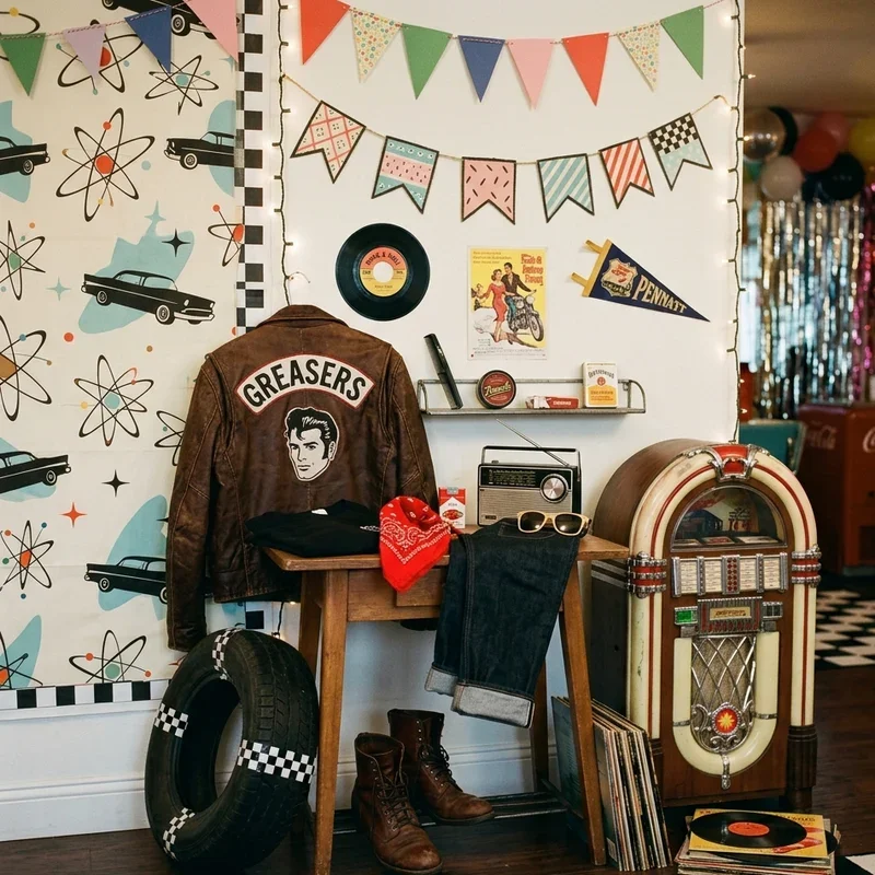 50s Theme Party Decorations Ideas