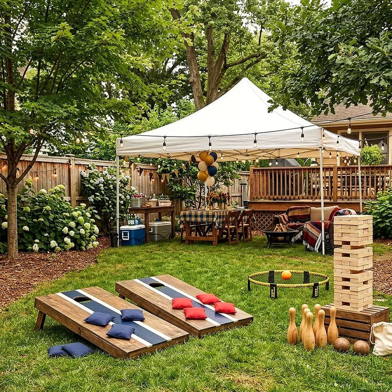 Backyard Grad Party Ideas