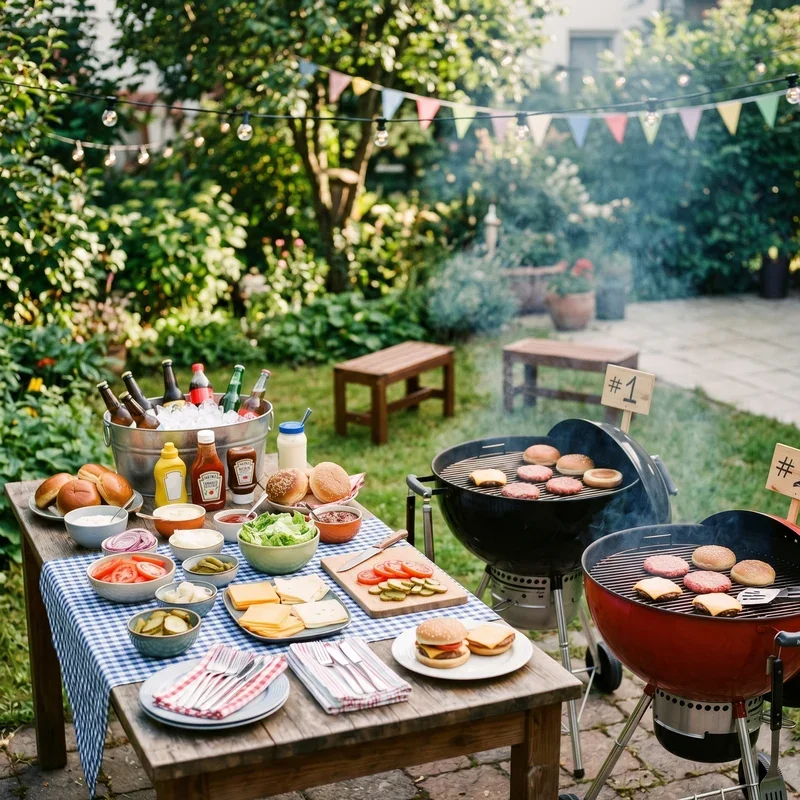 Hamburger Party Ideas