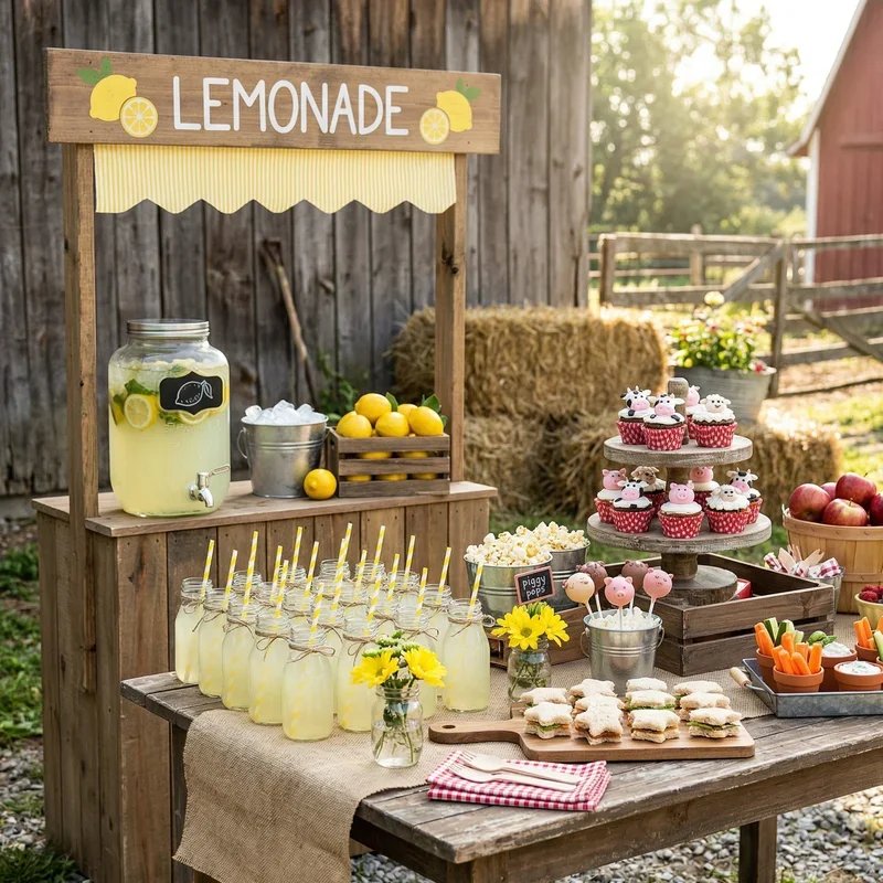 Farm Birthday Party Food Ideas