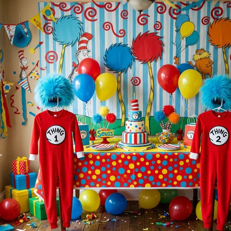 Dr. Seuss Birthday Party Ideas