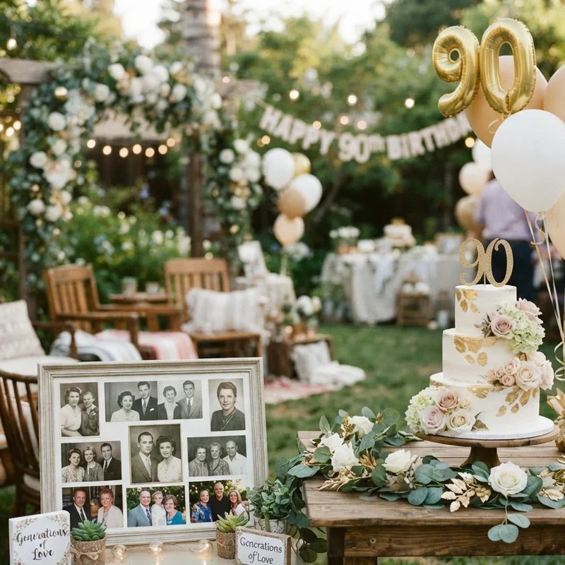 90 Year Old Birthday Party Ideas