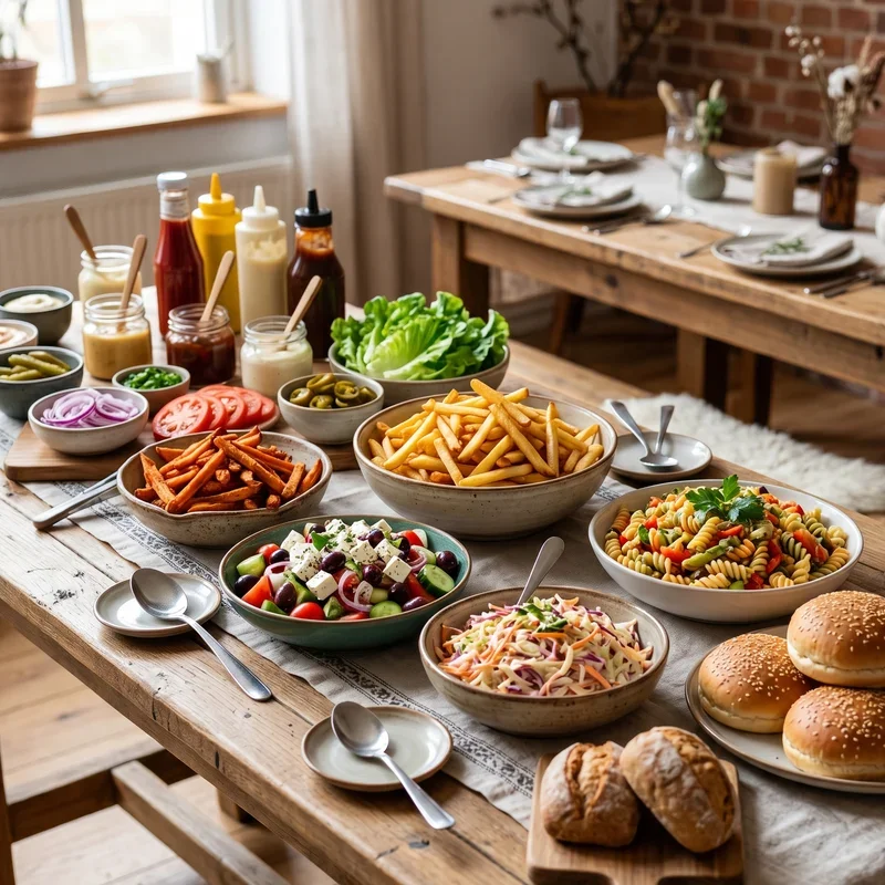 Hamburger Party Ideas