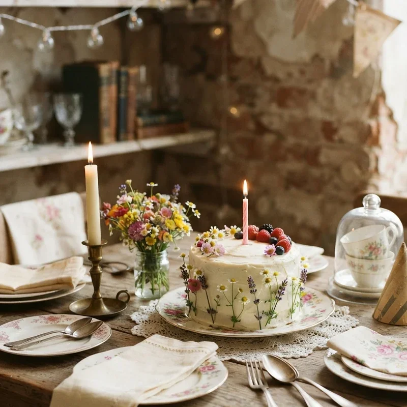 Vintage Birthday Party Ideas