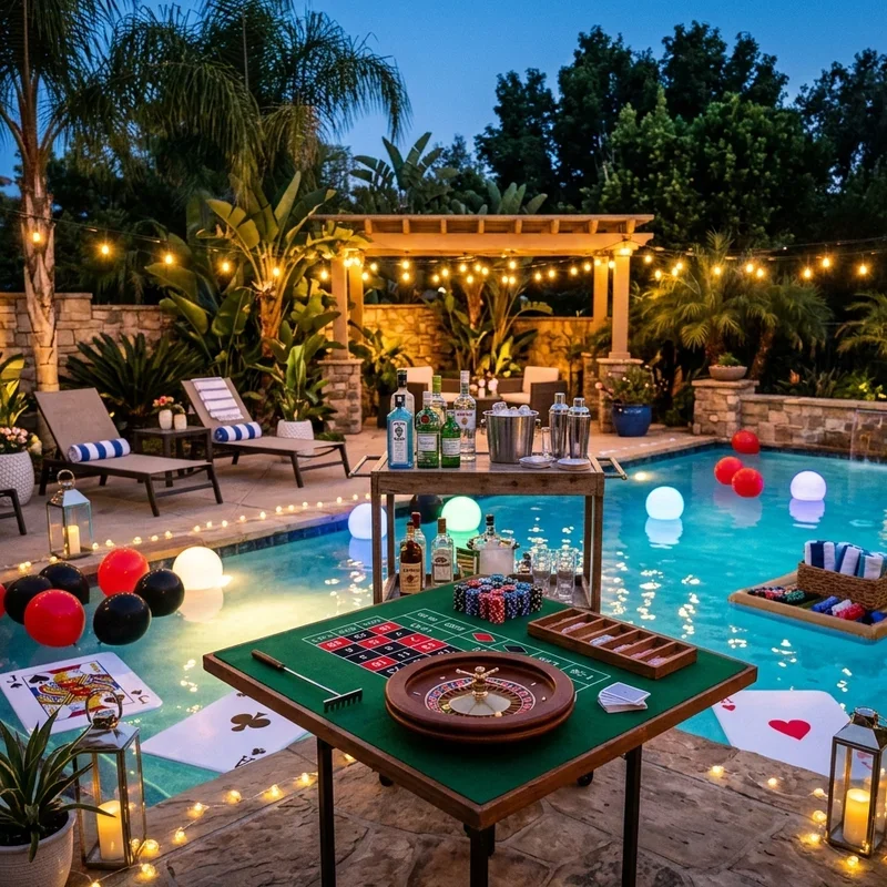 Pool Party Theme Ideas for Adults