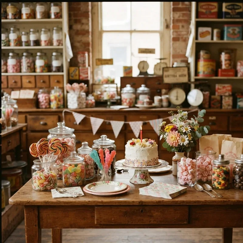 Vintage Birthday Party Ideas
