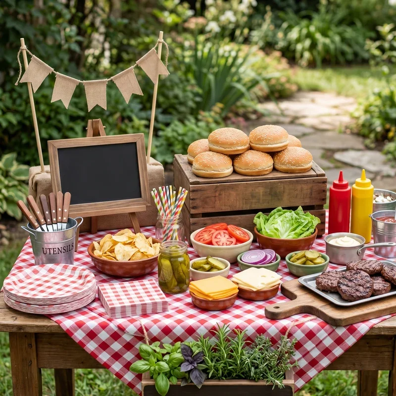 Hamburger Party Ideas