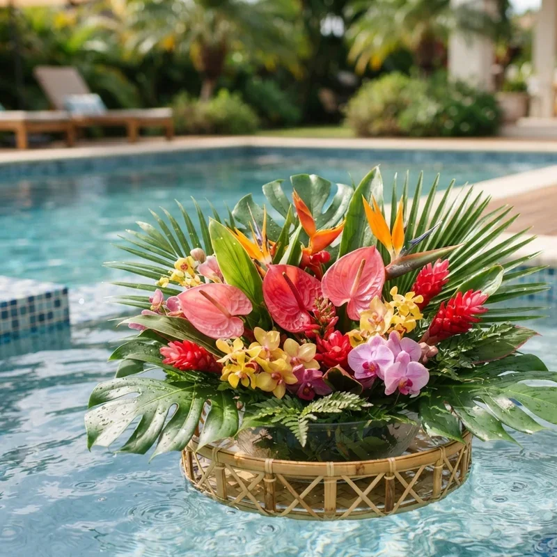 Pool Party Centerpiece Ideas
