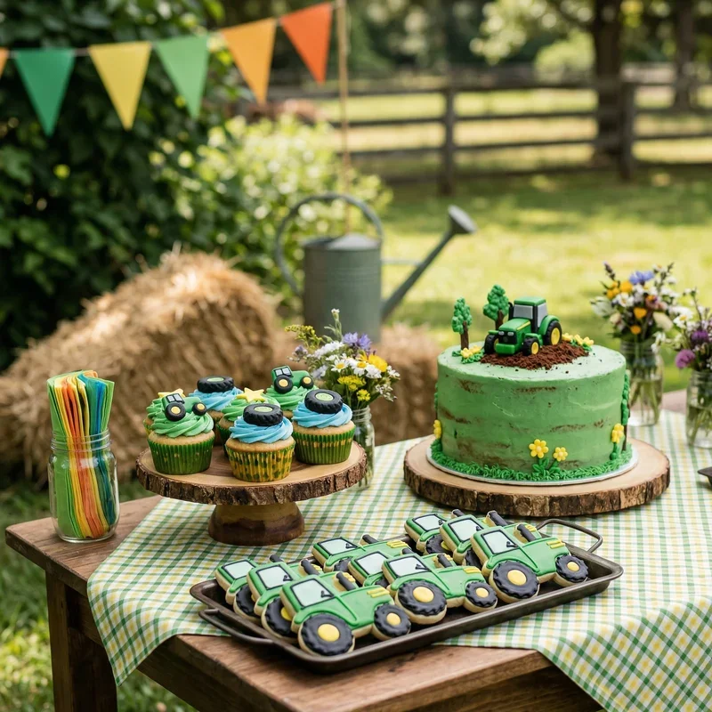 Tractor Birthday Party Ideas