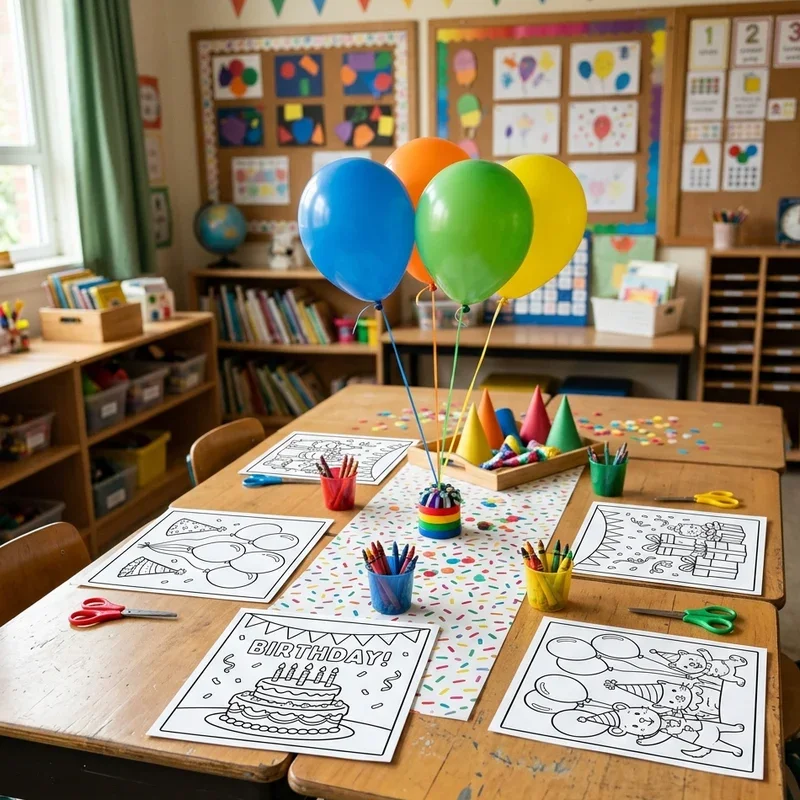 Classroom Birthday Party Ideas