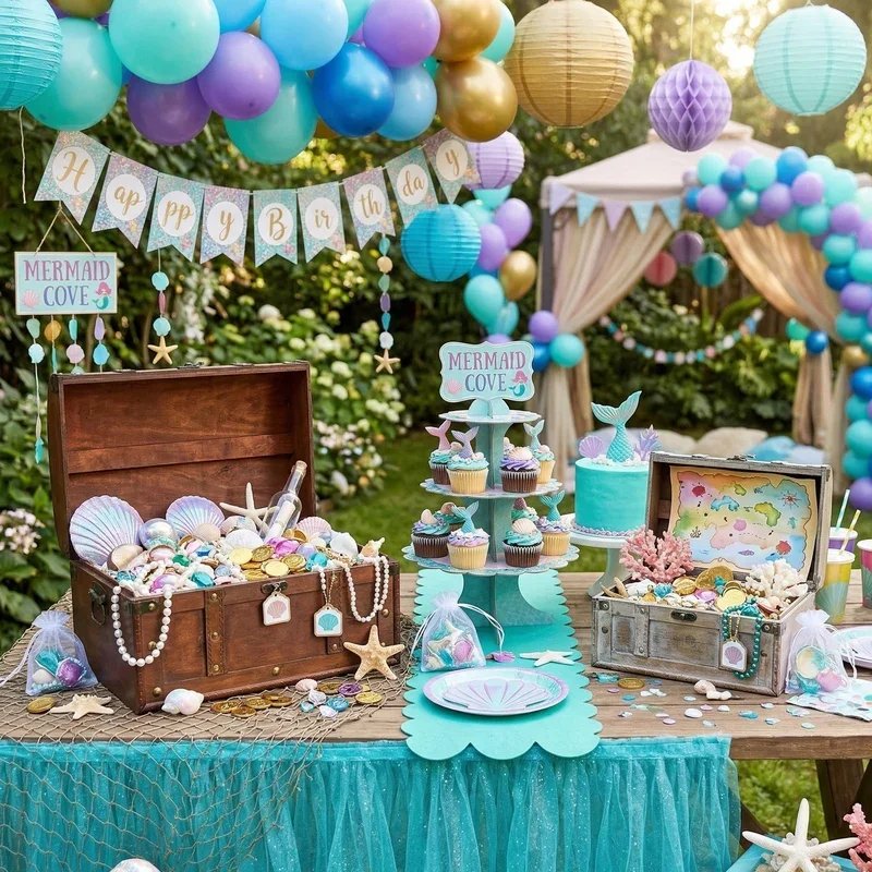 Mermaid Party Decoration Ideas